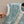 CD Dress Light Blue Viscose Polyester