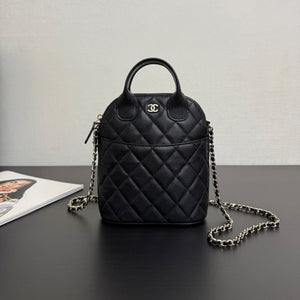 CC 25A Shell Bag Phone Case 18cm Black Caviar