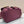 PRA backpack 28 burgundy nylon fabric gold hardware