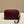 PRA clutch large 17 burgundy nylon fabric