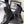 CC Buckle Ankel Boots With Chain 100mm Black Sheepskin GHW 432502