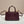 PRA Galleria handbag 21 burgundy leather 280837