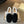 The Row 2025 Shearling Loafer Black White Suede Wool 561601