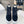Chloe snow boots navy blue suede 531624