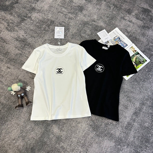 CC SS26 Round Neck T-Shirt Cotton 350838
