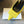 Celine Signature Slingback 5cm Yellow Lambskin 619639