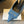 Celine Signature Slingback 5cm Blue Denim 619638