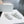 CC Loafers Half-Slip Sandals White Wool Sheepskin 628646