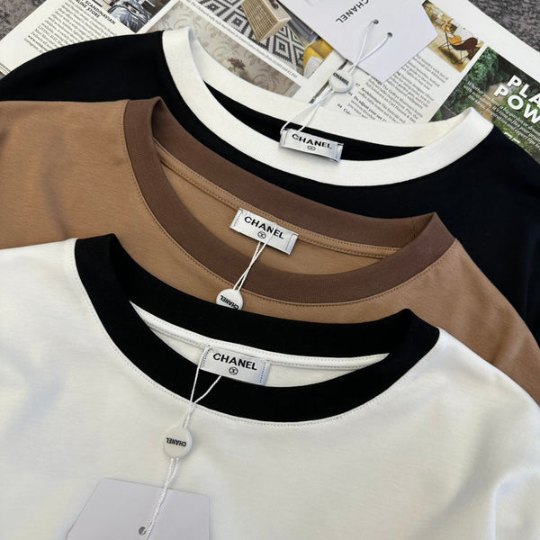 CC SS26 CC Logo Ringer T-shirt Cotton 350539