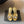 CC 2026s Pearl Camellia Sandals 7cm Gold Cowhide 719456