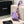 CC Purple And Beige Bag Charm