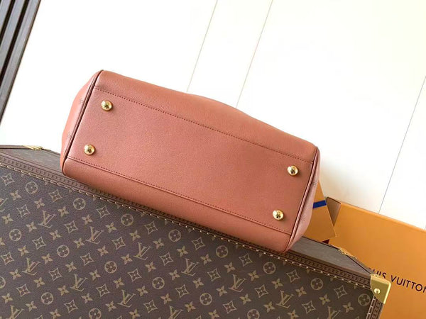 LV Vendome MM Brown Calfskin
