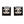 DOUBLE C SQUARE STUD EARRINGS