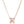 POP H PEDANT PINK GOLD