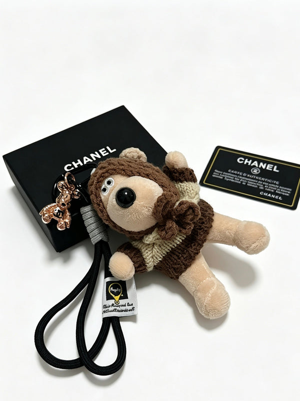 CC Cute Plush Dog Charm