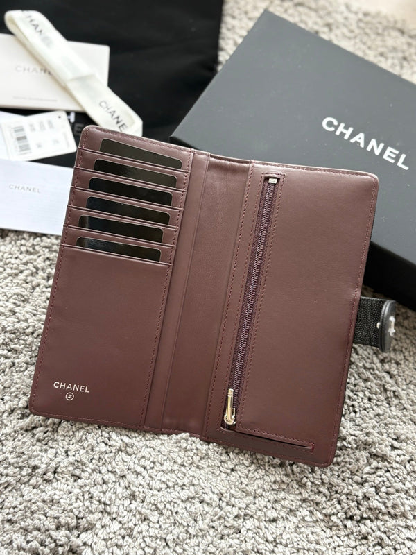 CC 2026 Long Wallet 19cm Leather 102500