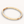 ZERO 1 SPIRAL LOGO GOLD BRACELET