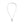 T CIRCLE PENDENT SILVER NECKLACE