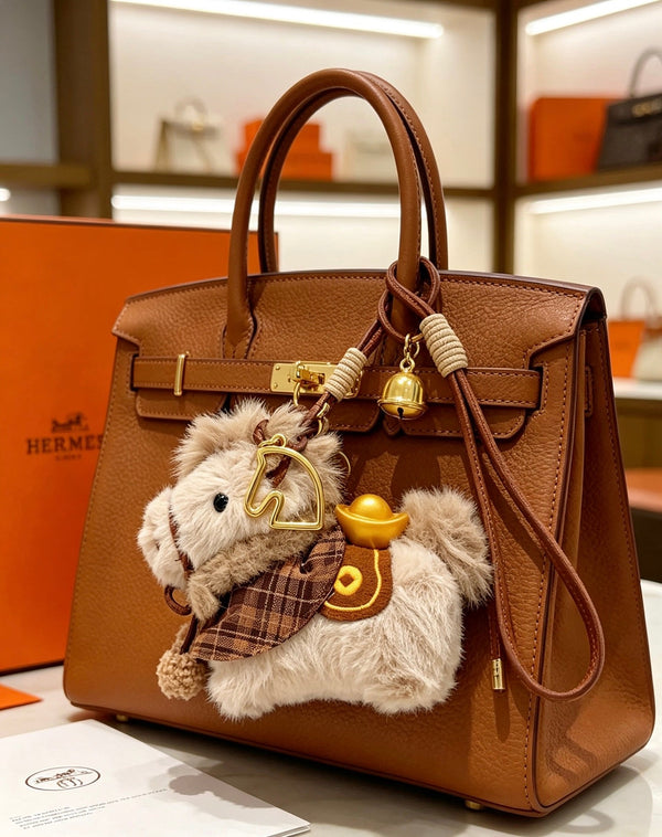 HM Wool Horse Charm