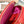 BVL Cabochon Backpack 22cm Red Cafskin GHW 188664