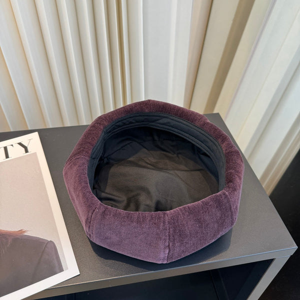 CC Corduroy Beret Hat 512572