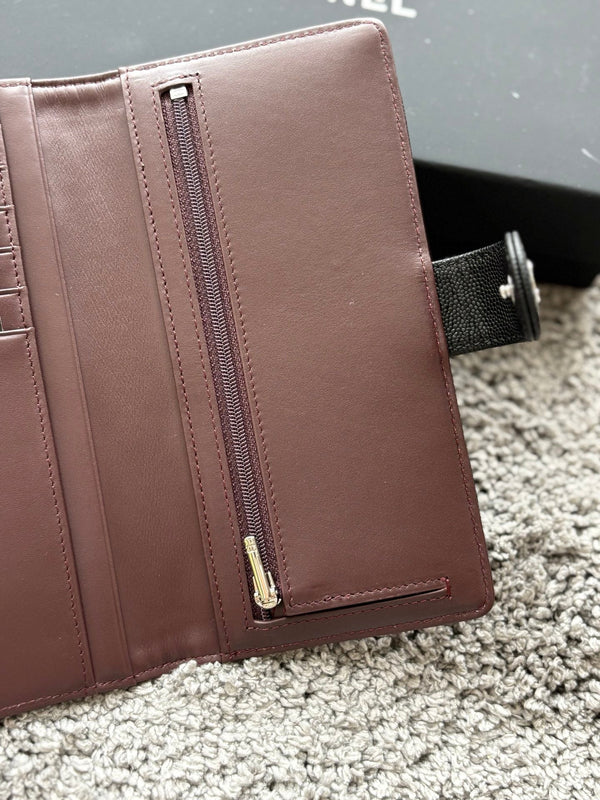 CC 2026 Long Wallet 19cm Leather 102500