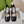 Miu 2026 Pearl Chain Buckle Pumps Black Patent Leather 155484