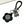 CD Flower And Bag Charm