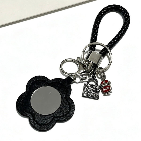 CD Flower And Bag Charm