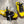 PRA 26S Mule Sneaker Yellow Brown Suede Canvas