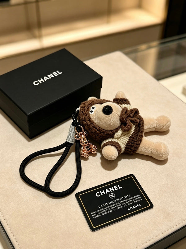 CC Cute Plush Dog Charm