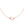 FORCE 10 PINK GOLD DIAMOND NECKLACE