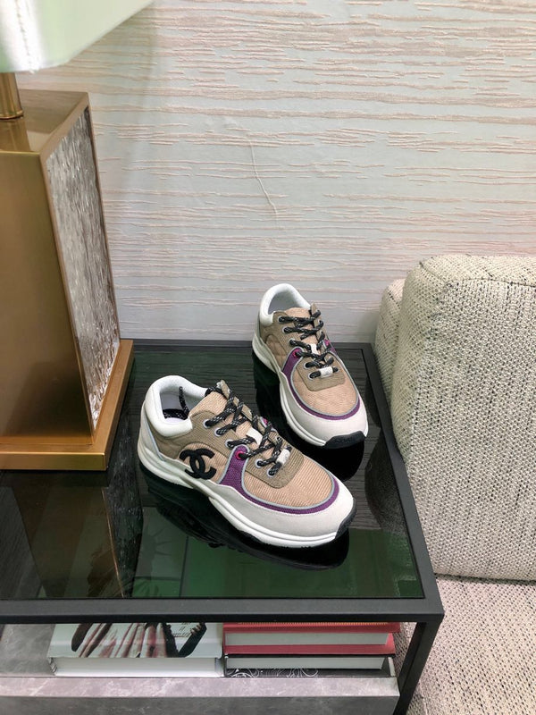 CC 2026 Low Top Trainer Sneakers Suede Fabric 128065