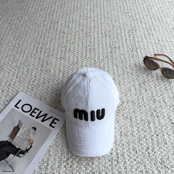 Miu Fleece Baseball Cap 515563
