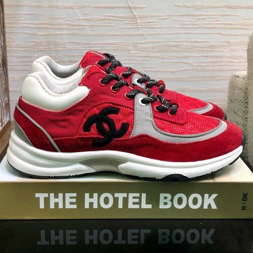 CC 2026 Low Top Trainer Sneakers Suede Fabric 128065