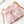 CC 24A Bowknot Kiss Lock Clutch Bag with Chain 13cm Pink Lambskin