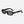 CD S3F Rectangular Sunglasses Black Acetate