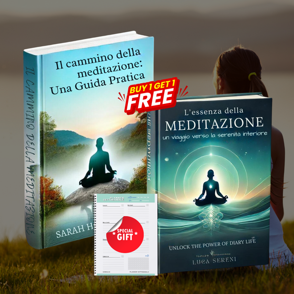 "Il Cammino della Meditazione: Guida Pratica + Bonus Esclusivi per la Serenità Interiore"