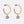 CLAIR CD LUNE PEARL GOLD DIAMOND EARRINGS