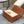 TEEN TRIOMPHE 18.5 WHITE MONOGRAM CANVAS TAN CALFSKIN