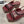 cc platform slingback sandal burgundy calfskin