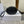 SMOOTH CALFSKIN 20 OVAL CINNAMON BLACK BAG