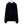 Celin Loose Hoodie Black Fleece White Logo