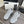 Prada Cloudbust Thunder Sneakers White mix Pearl Gray Knit Fabric