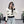 CC 25 Two-Tone Pocket Knit Cardigan White Wool