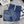 CC Jeans Printed Faded Denim Blue and White