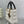 Lady Dior 20cm White Black Gold Chain Lambskin