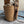 Chloe Small Woody Bucket Top Handle Bag 16cm Brown Linen And Calfskin