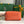 BOEING TOILERY 25CM ORANGE GOYARDINE CANVAS AND CALFSKIN TRIM