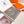 Square Scarf 90 CM In White Colorful Cashmere Silk  330351
